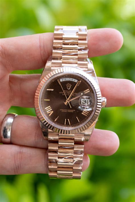 rolex day date 40 review|rolex day date 40 everose.